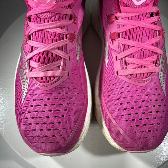 Saucony Endorphin Speed 4 Womens Size 10 Running Shoes Sneakers Pink Gym Walking - Picture 4 of 12